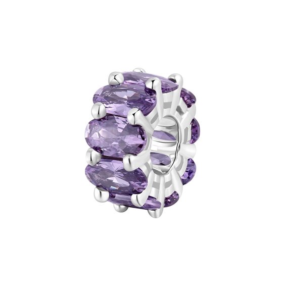 Charm Brosway Dame FANCY MAGIC PURPLE in Stahl FMP01 - FMP01